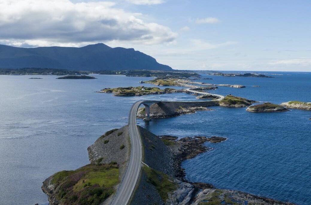 Atlantic road in Norway