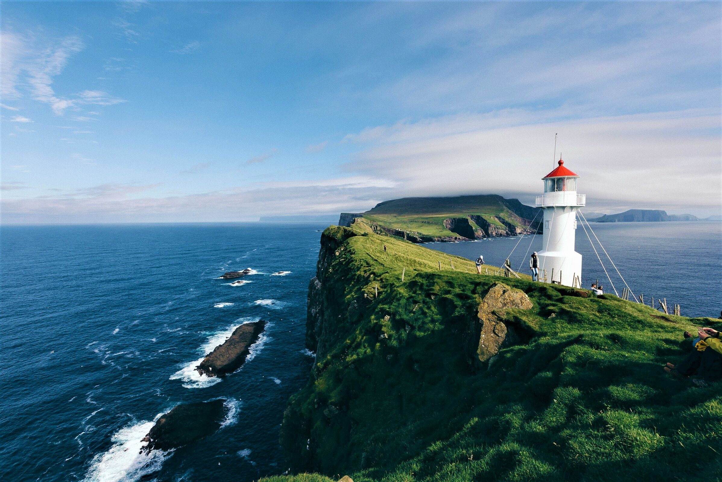 Lighthouse on Faroe Islands