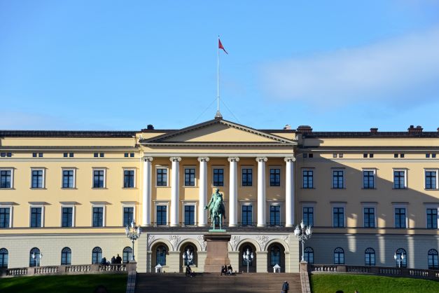 Royal palace in Oslo