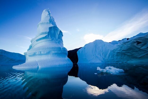 Amazing iceberg formation