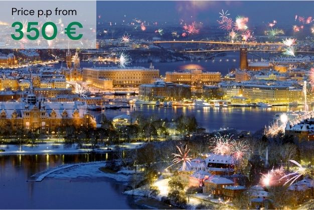 Nordic travel house New year cruise tour PP from 250 Euro