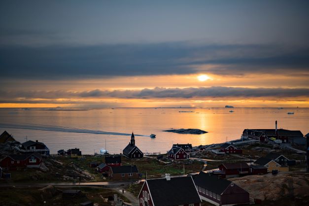 Sunset in Ilulissat